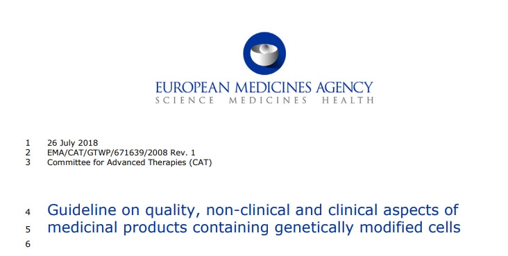 New guideline EMA