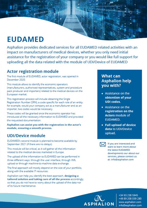 Flyer Eudamed Asphalion