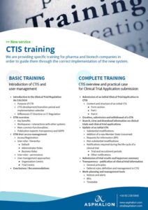 Flyer Training CTIS Asphalion