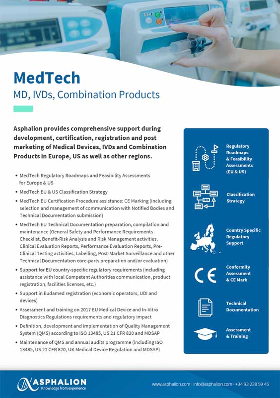 Medtech (Medical Devices) Flyer Asphalion