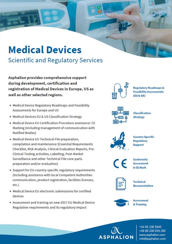 Medical Devices Flyer Asphalion