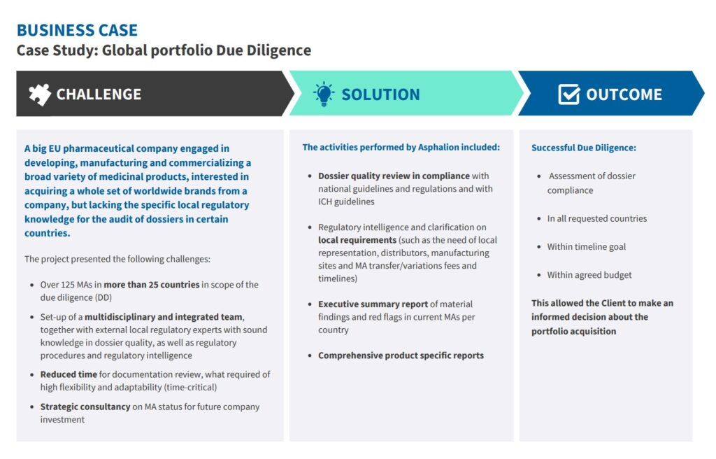 Business Case Due Diligence