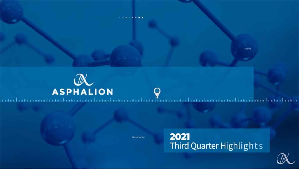 Asphalion Highlights 2021 3Q