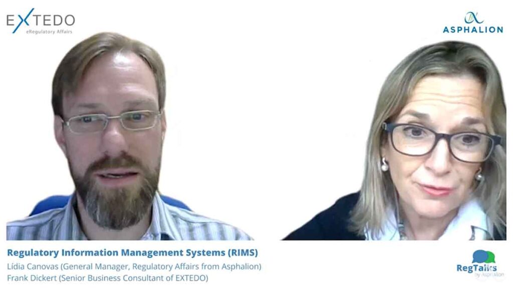 Regtalks Regulatory Information Management Systems Rims With Frank Dickert