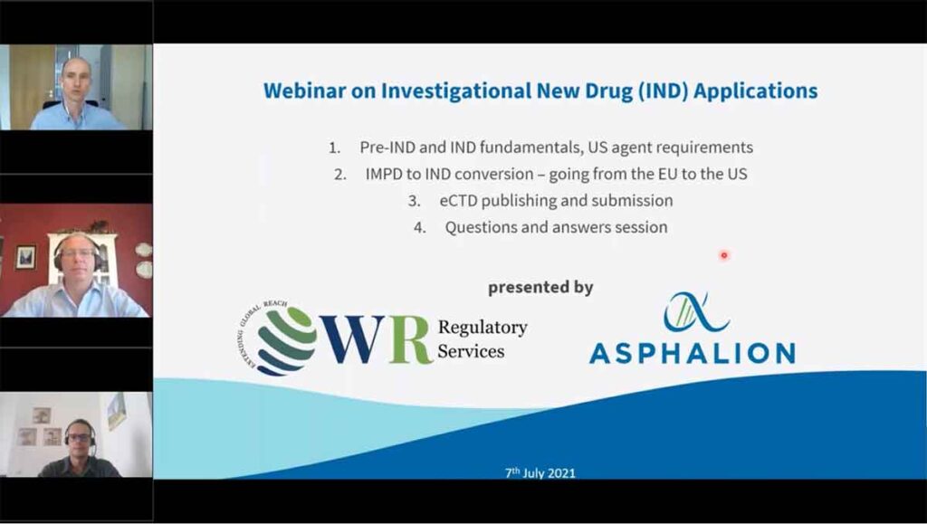 Webinar Us Investigational New Drug Ind Applications