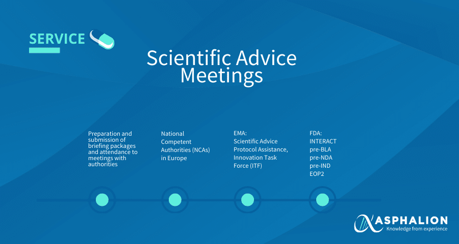 Scientific Advice Meetings