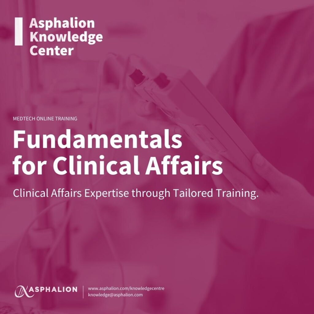 Fundamentals For Clinical Affairs