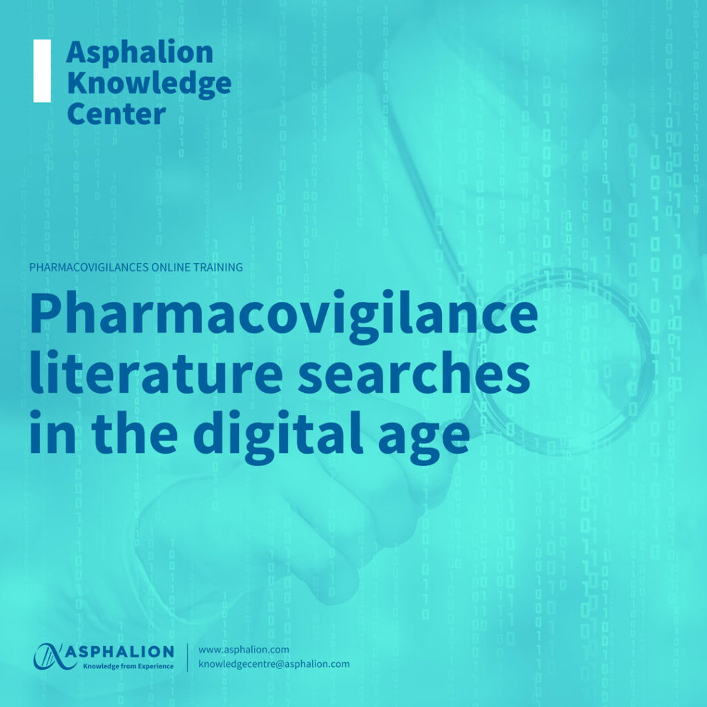 Pharmacovigilance Literature Searches In The Digital Age