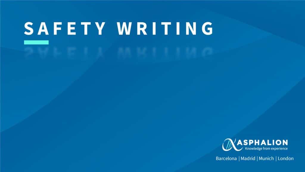 Asphalion Safety Writing