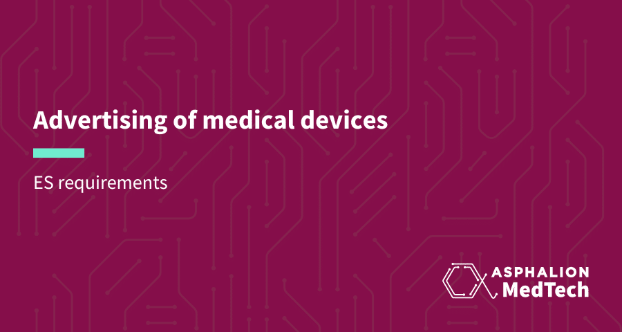 Advertising Of Medical Devices