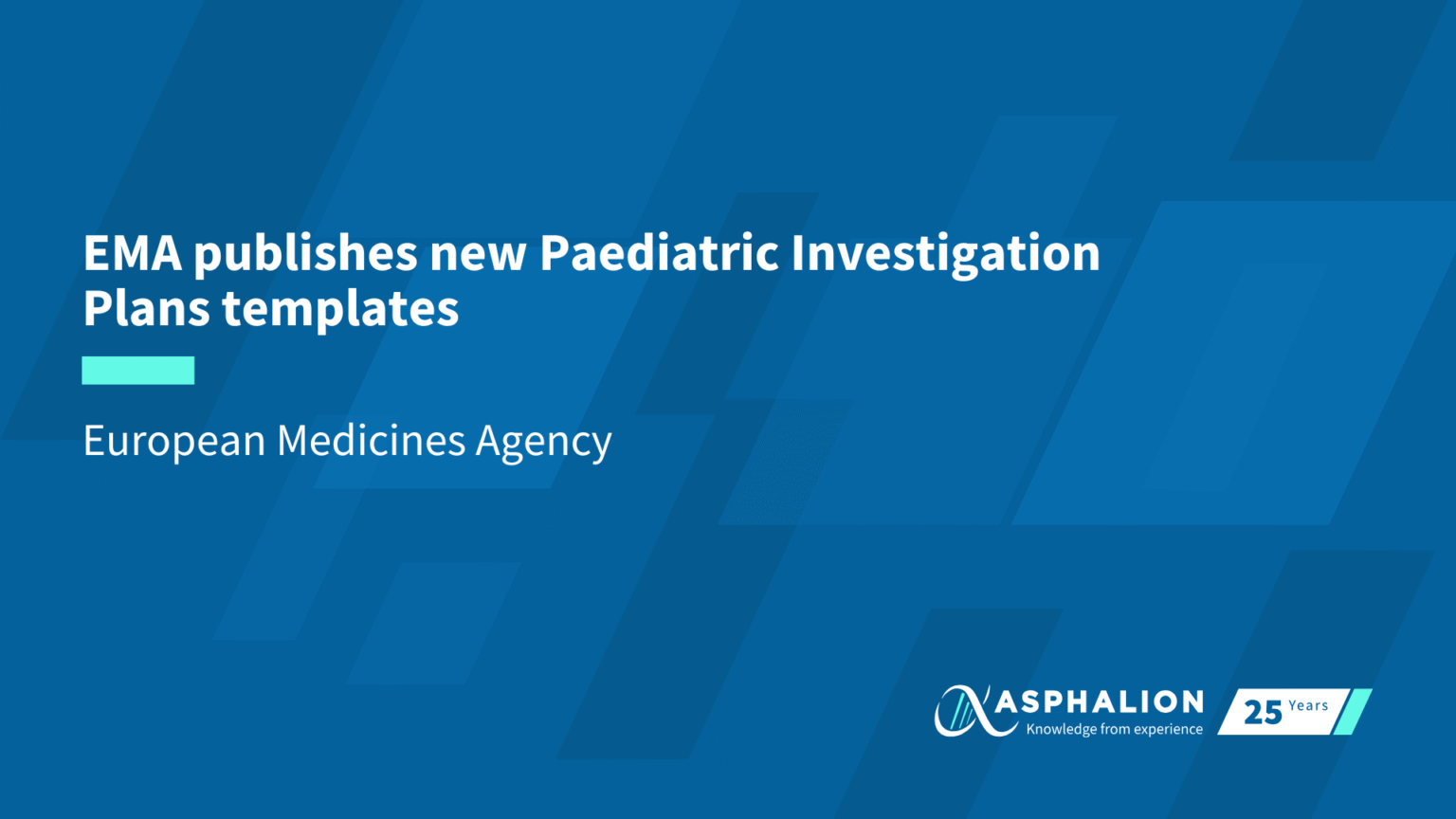Pip Ema New | NEWS | EMA publishes new Paediatric Investigation Plans templates