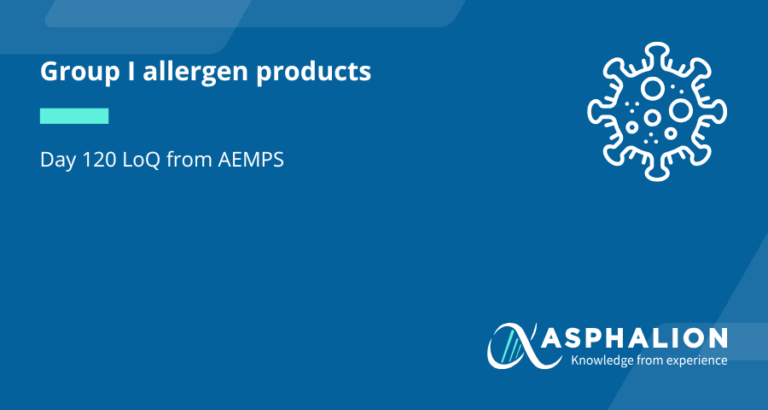 Asphalion 4 Group I Day 120 Loq From Aemps