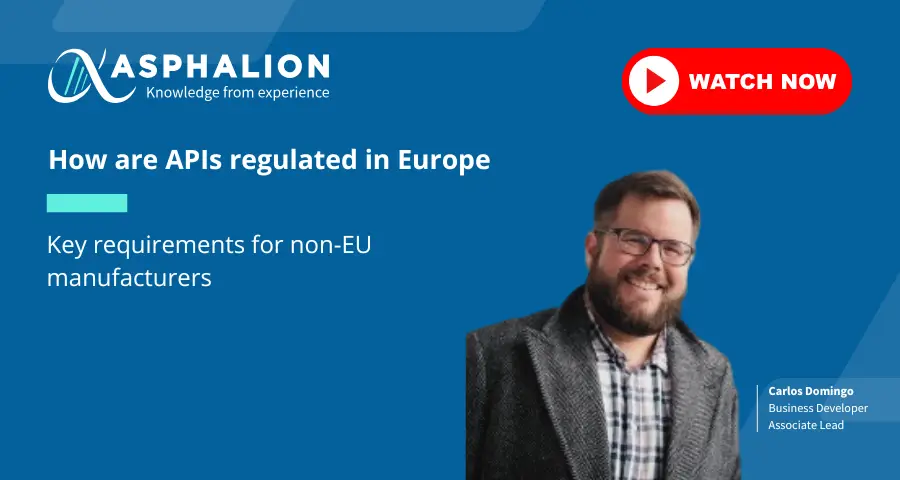 Resources hub 18 Webinar How Are Apis Regulated Watch Now