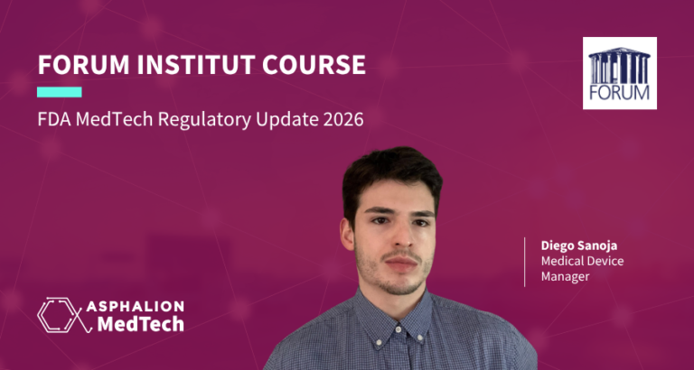 Asphalion 4 Forum Institut Fda Medtech Regulatory Update 2026